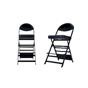 Barstool - Cushioned (Black)